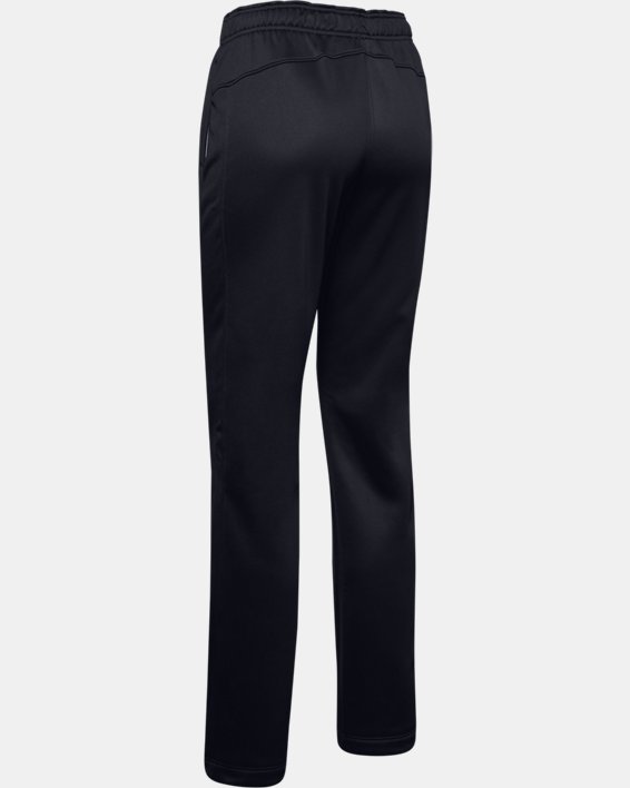 Women's  UA Double Threat Armour Fleece® Pants, Black, pdpMainDesktop image number 7
